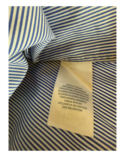 Polo Ralph Lauren Hemd blau weiß gestreift Größe L