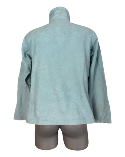Patagonia Fleece Half Zip Pullover türkis Größe M