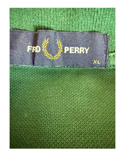 Fred Perry Poloshirt dunkelgrün Größe XL