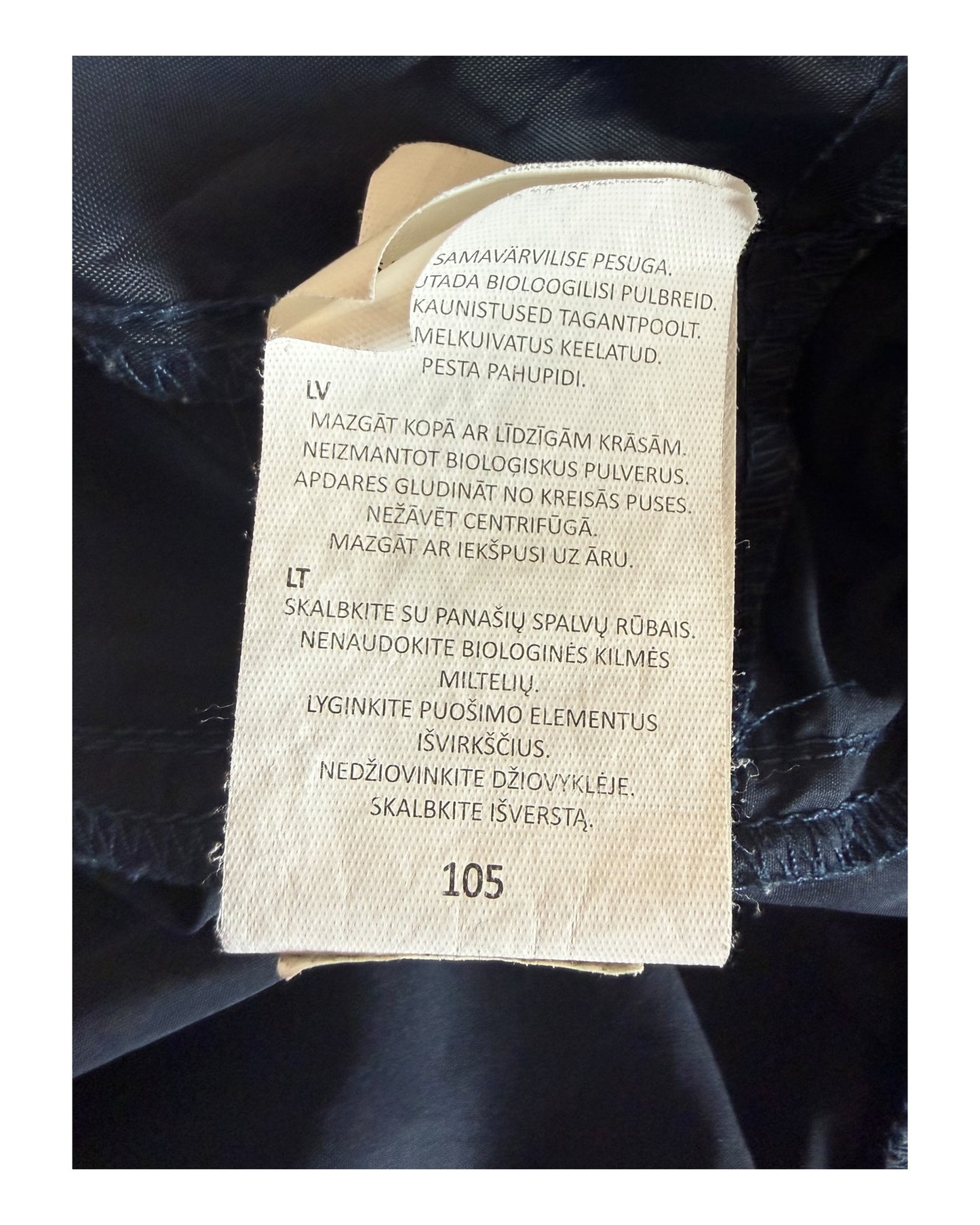 Lonsdale Windbreaker marineblau Größe M