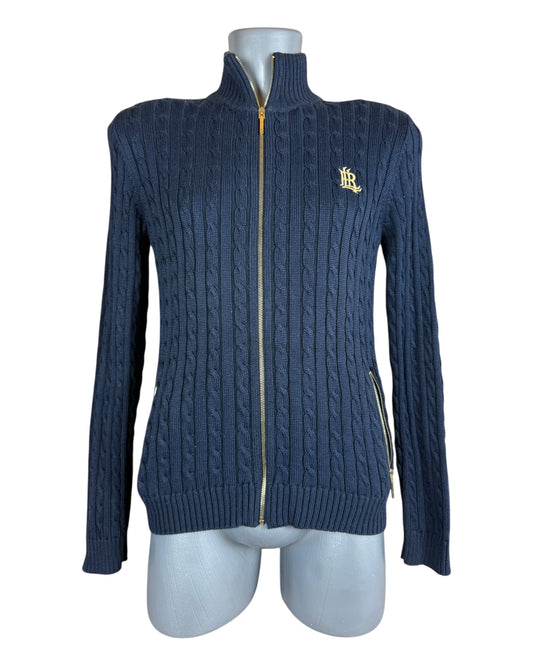 Polo Ralph Lauren Strickjacke marineblau Größe M
