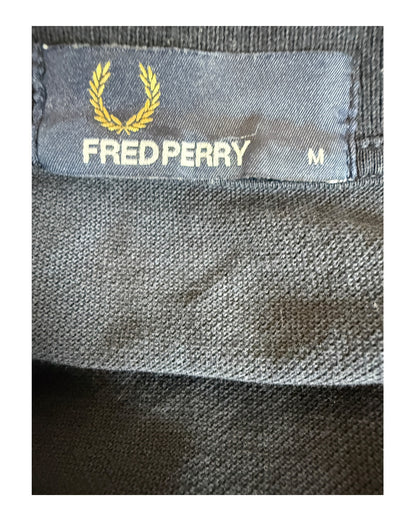 Fred Perry Poloshirt schwarz Größe M