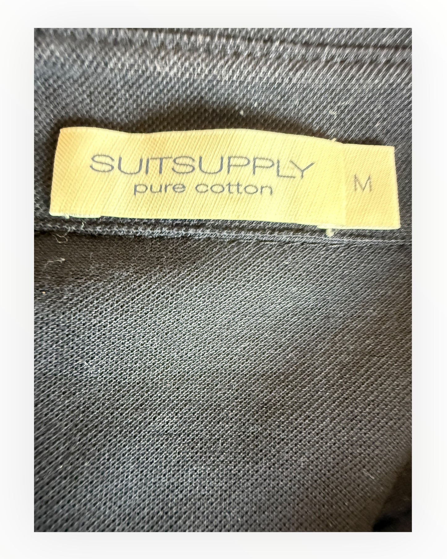 Suit Supply Poloshirt marineblau Größe M