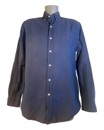 Polo Ralph Lauren Hemd marineblau Größe M