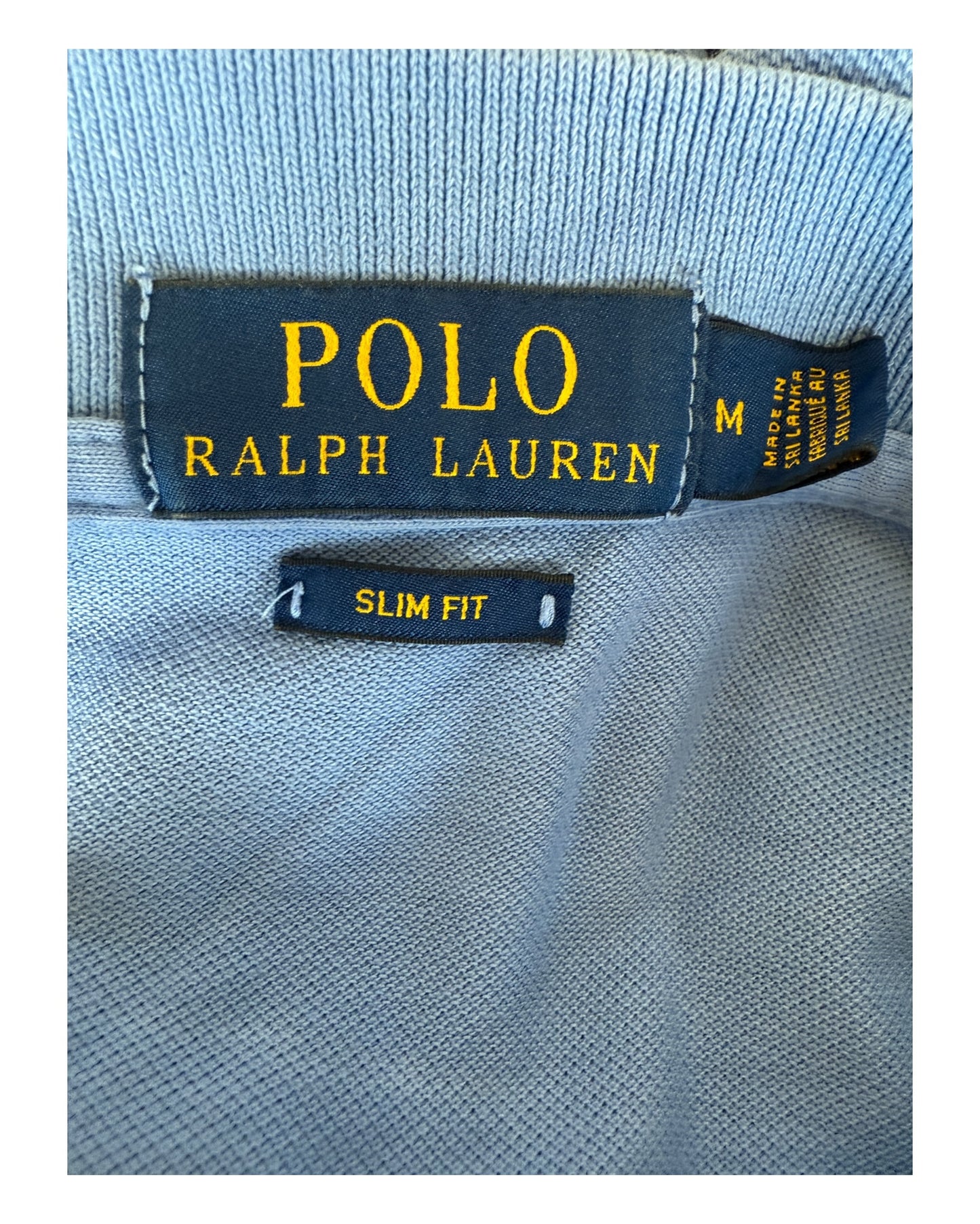 Polo Ralph Lauren Poloshirt hellblau Größe M