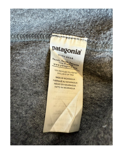Patagonia Fleece Jacke grau Größe M
