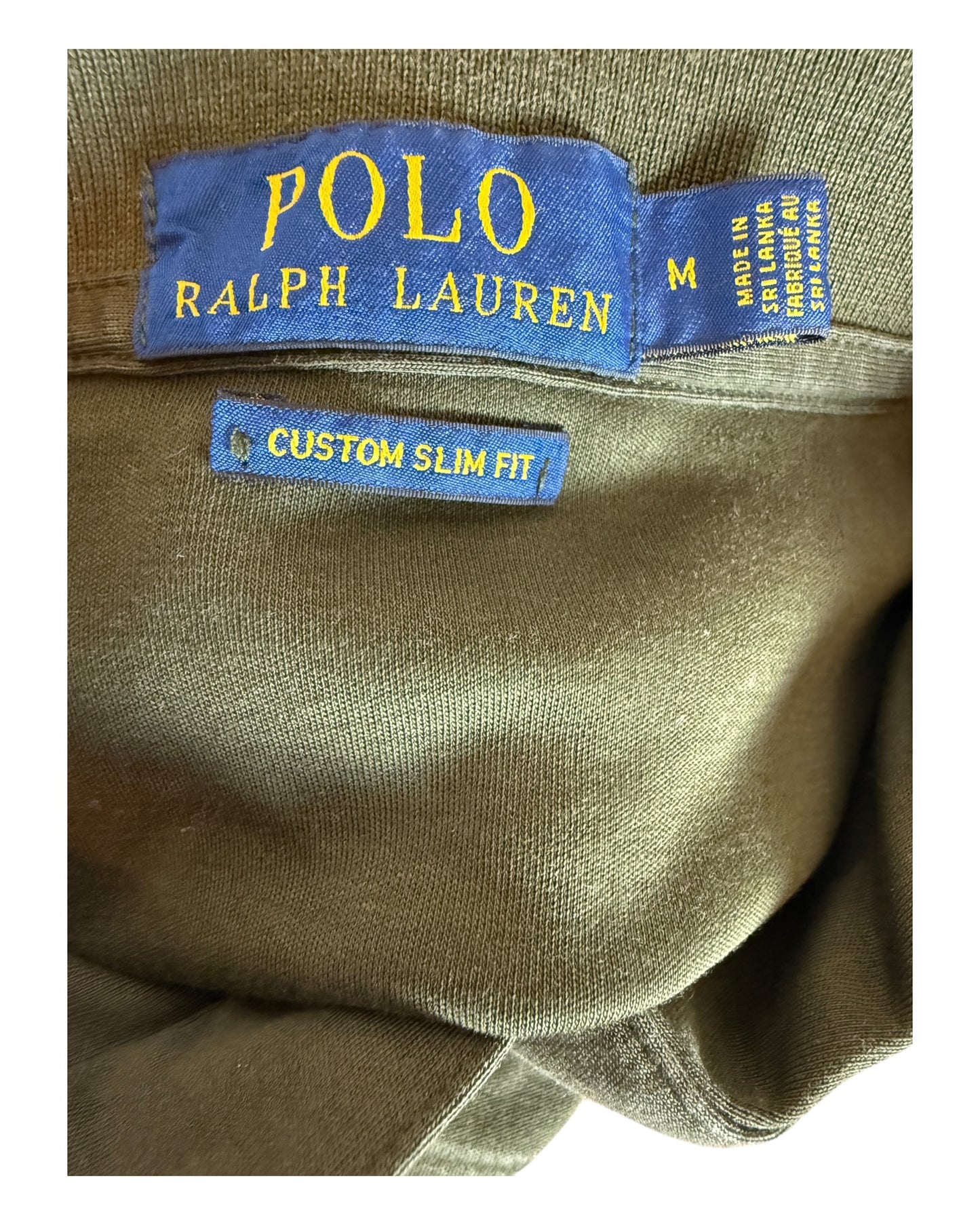 Polo Ralph Lauren Poloshirt khaki Größe M