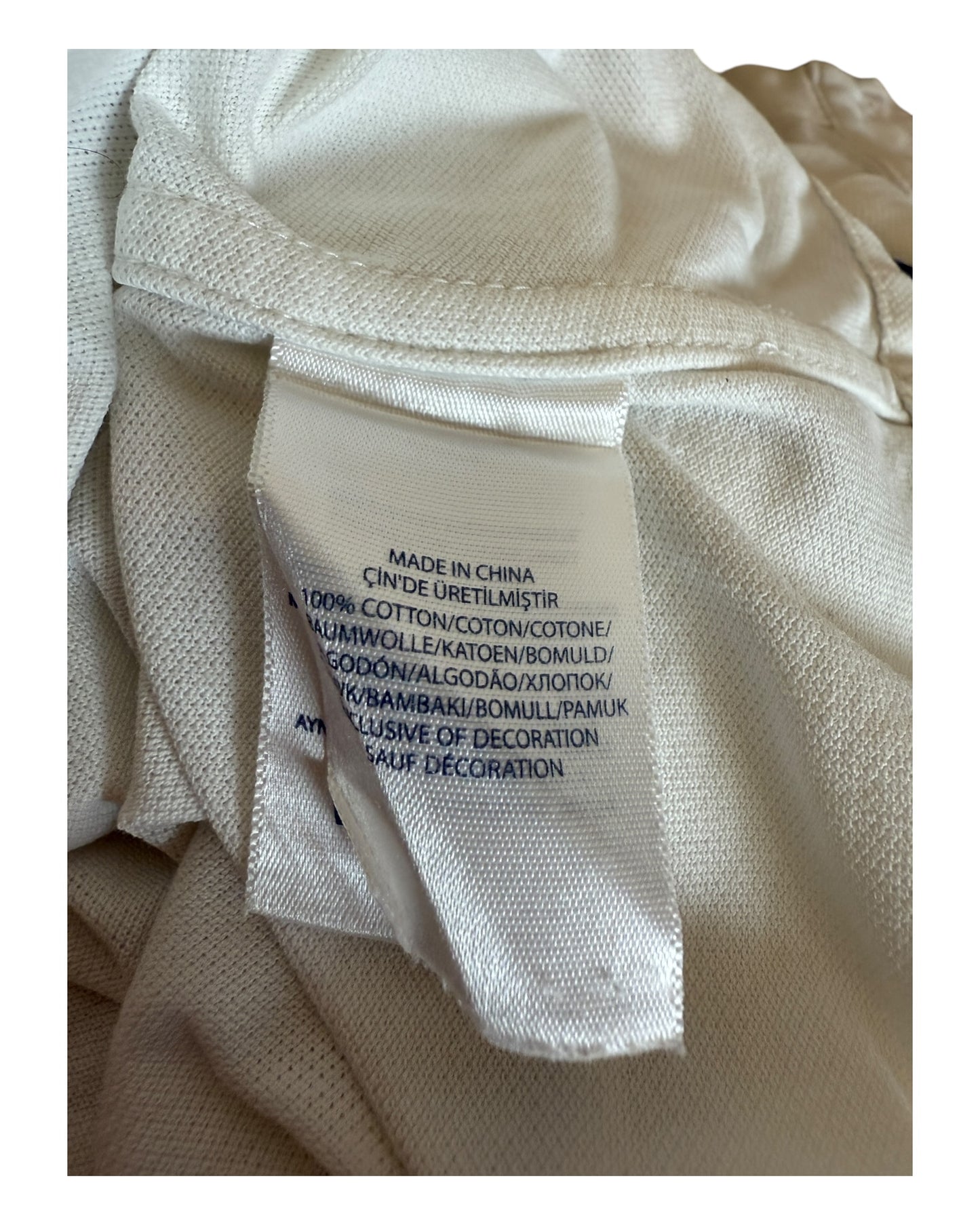 Polo Ralph Lauren Knit Oxfordhemd weiß Größe L