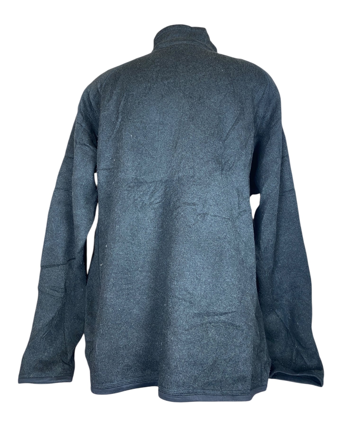 Patagonia Fleece Half Zip Pullover schwarz Größe XL