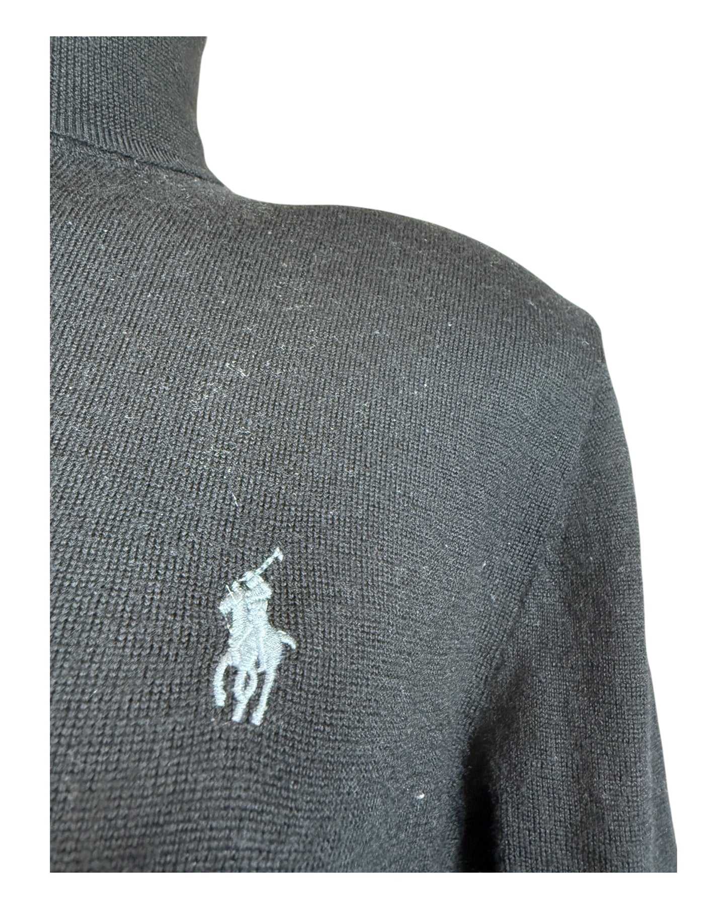 Polo Ralph Lauren Rollkragenpullover schwarz Größe M