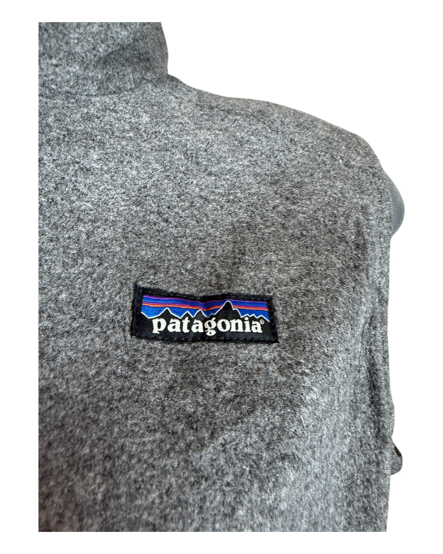 Patagonia Fleece Weste grau Größe L