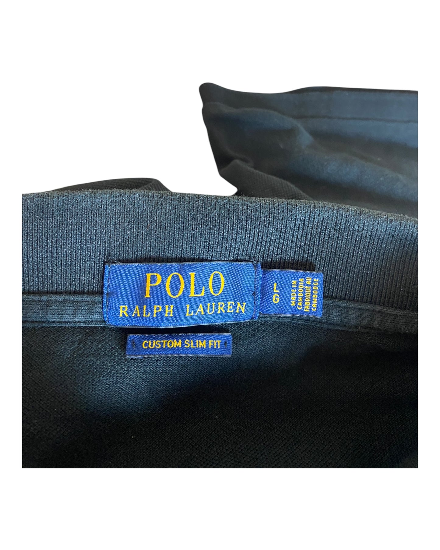 Polo Ralph Lauren Poloshirt schwarz Größe L