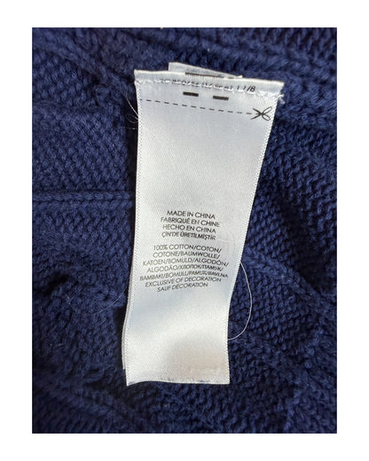Polo Ralph Lauren Zopfmuster Pullover marineblau Größe M