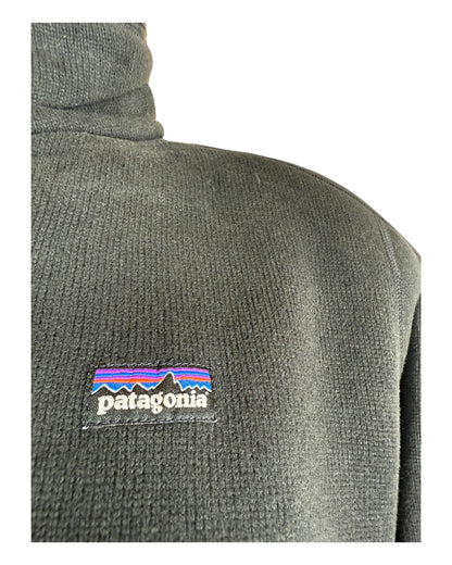 Patagonia Fleece Jacke schwarz Größe L
