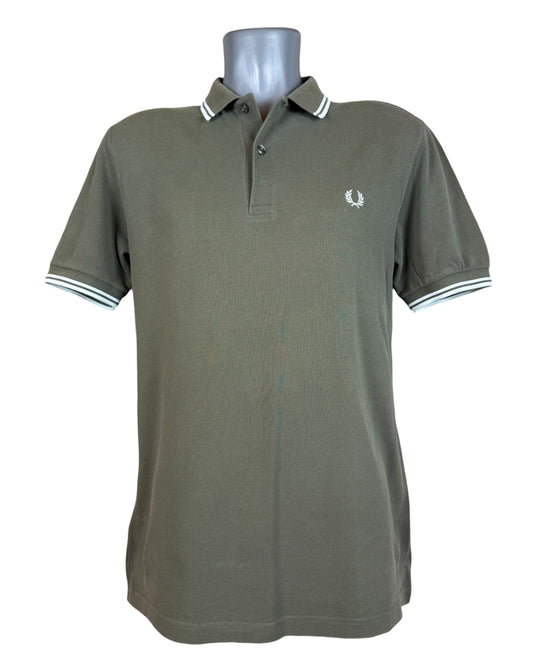 Fred Perry Poloshirt khaki Größe M