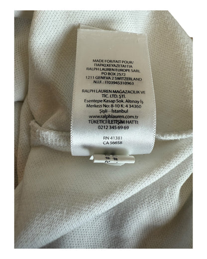 Polo Ralph Lauren Poloshirt weiß Größe M