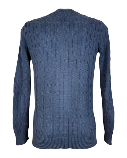Polo Ralph Lauren Zopfmuster Cardigan marineblau Größe M