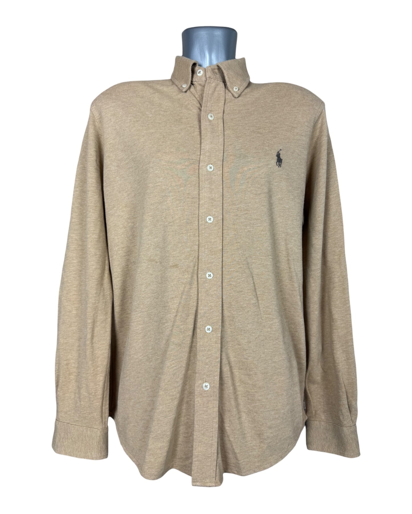 Polo Ralph Lauren Hemd beige Größe M