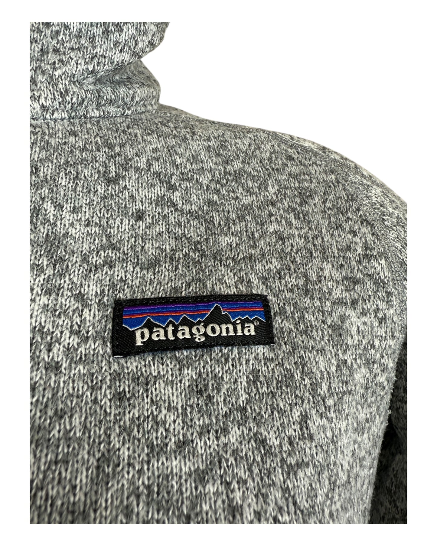 Patagonia Fleece Jacke grau Größe S