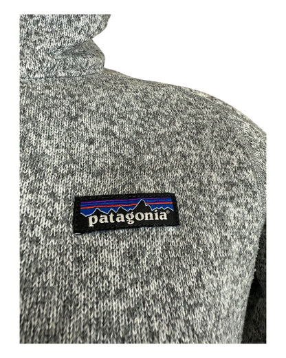 Patagonia Fleece Jacke grau Größe S