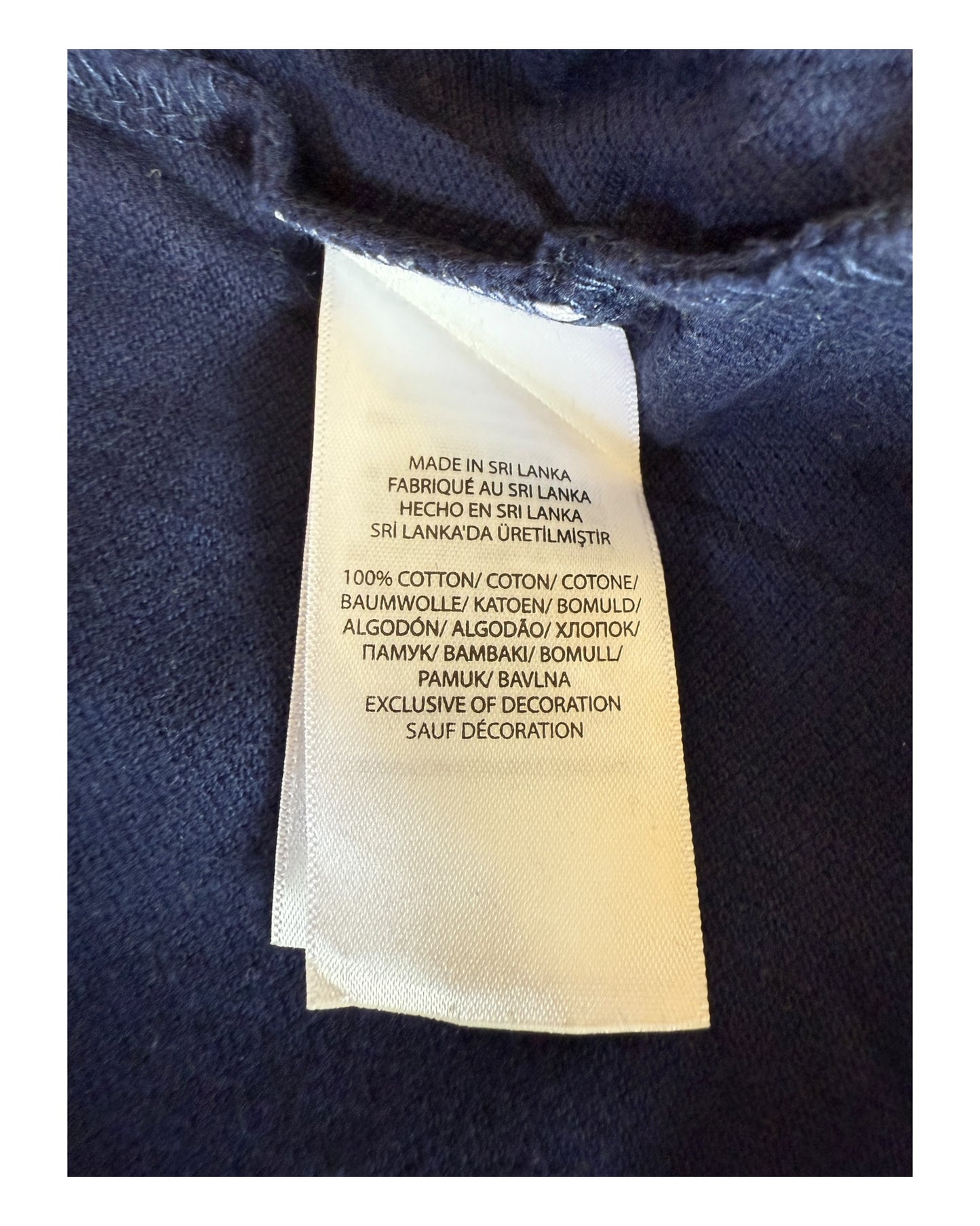 Polo Ralph Lauren Poloshirt marineblau Größe XL