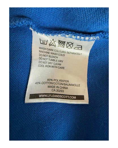 Lyle and Scott Trainingsjacke blau Größe M