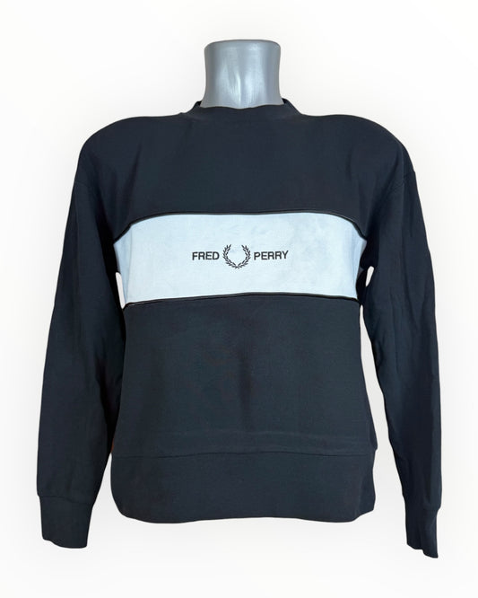 Fred Perry Pullover schwarz Größe M