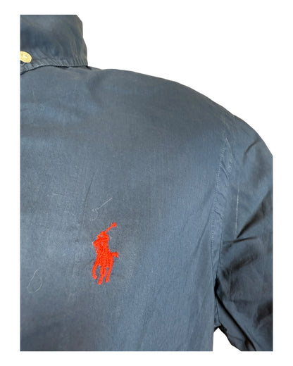 Polo Ralph Lauren Kurzarm Hemd marineblau Größe M