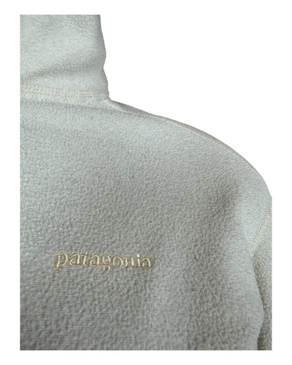 Patagonia Fleece Jacke creme Größe M