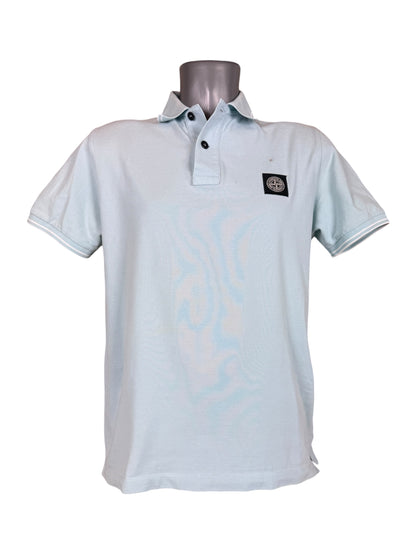 Stone Island Poloshirt hellblau Größe M