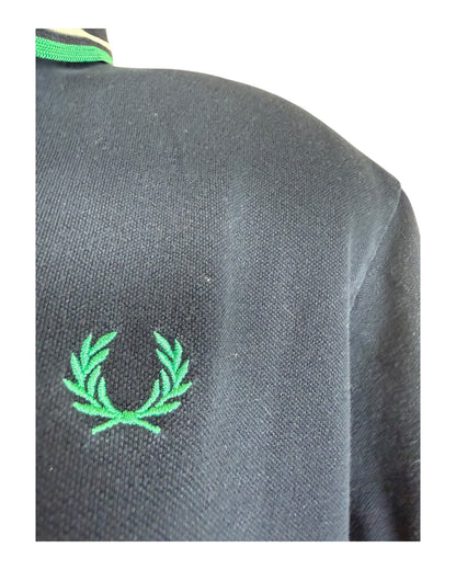 Fred Perry Poloshirt marineblau Größe M