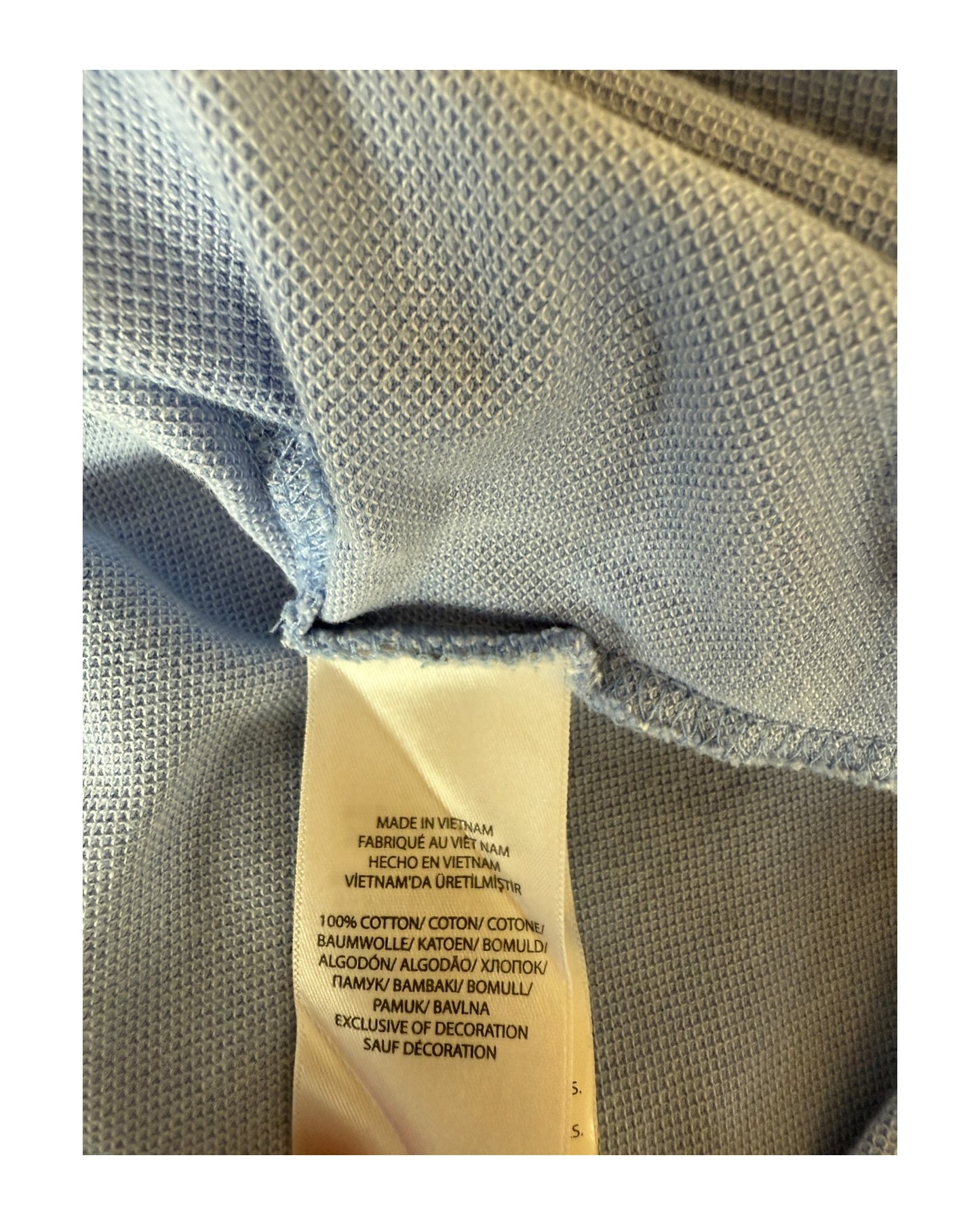 Polo Ralph Lauren Poloshirt hellblau Größe S