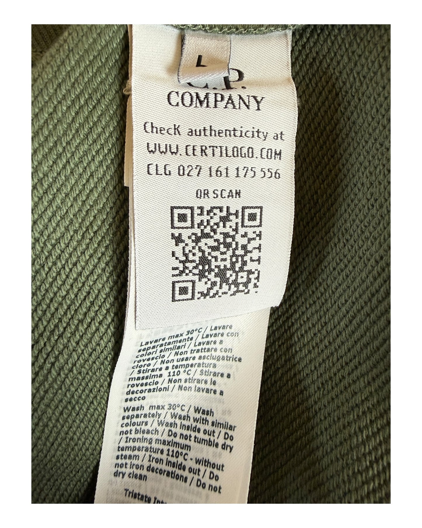 CP Company Pullover grün Größe L