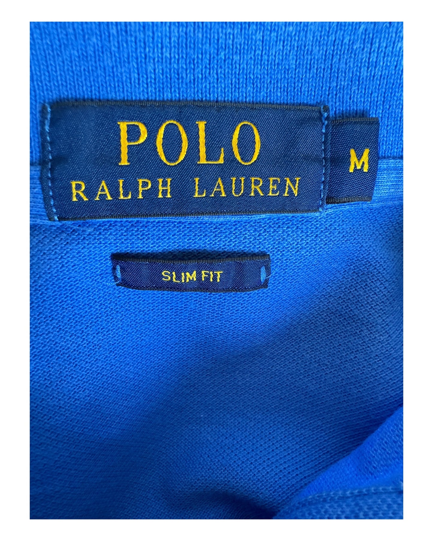 Polo Ralph Lauren Poloshirt blau Größe M