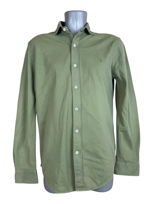 Polo Ralph Lauren Knit Oxfordhemd grün Größe M