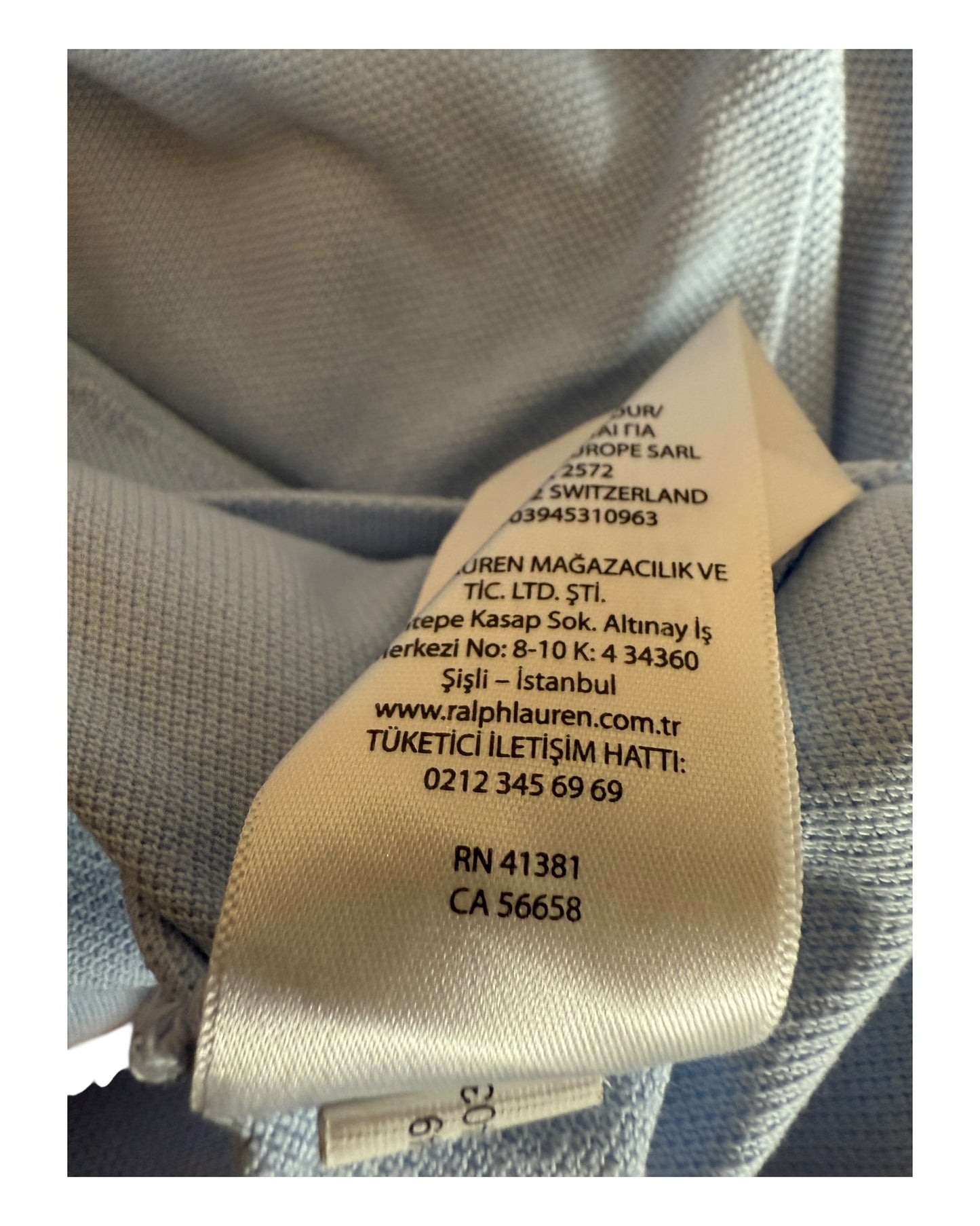 Polo Ralph Lauren Poloshirt hellblau Größe L