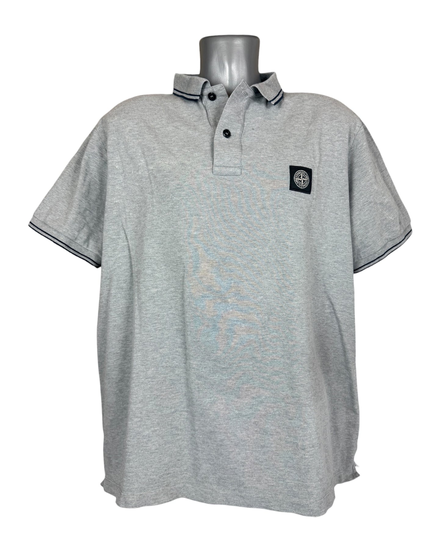 Stone Island Poloshirt grau Größe XL