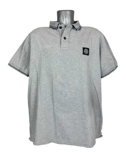 Stone Island Poloshirt grau Größe XL