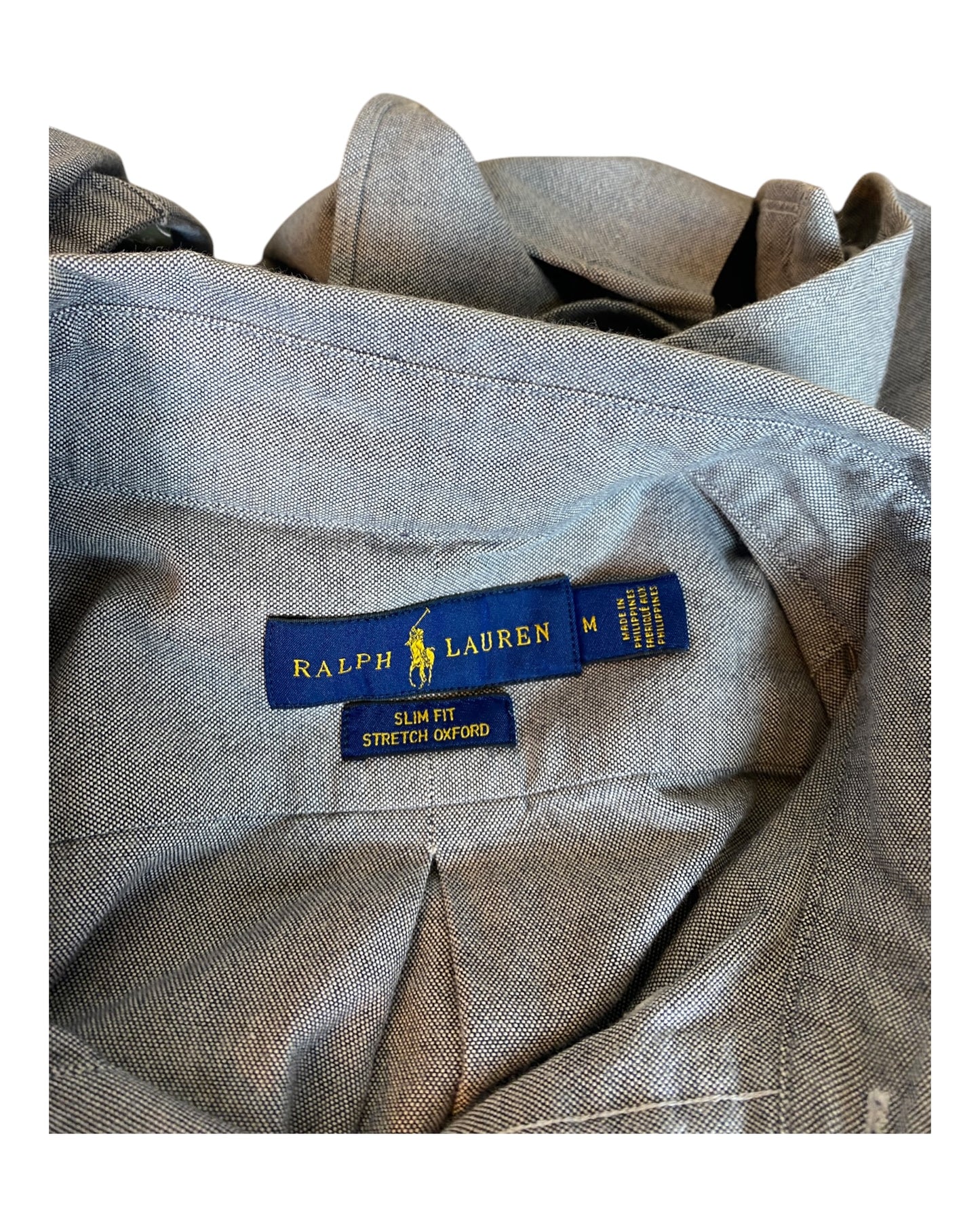 Polo Ralph Lauren Oxfordhemd grau Größe M