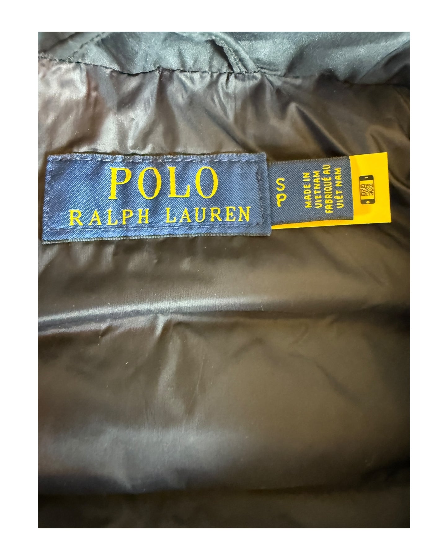 Polo Ralph Lauren Steppjacke schwarz Größe S