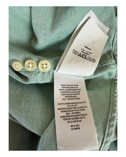 Polo Ralph Lauren Oxfordhemd türkis Größe L