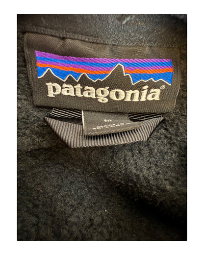 Patagonia Fleece Jacke schwarz Größe M