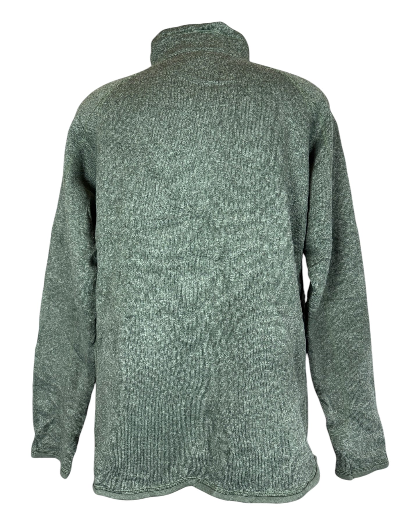 Patagonia Fleece Half Zip Pullover grün Größe L