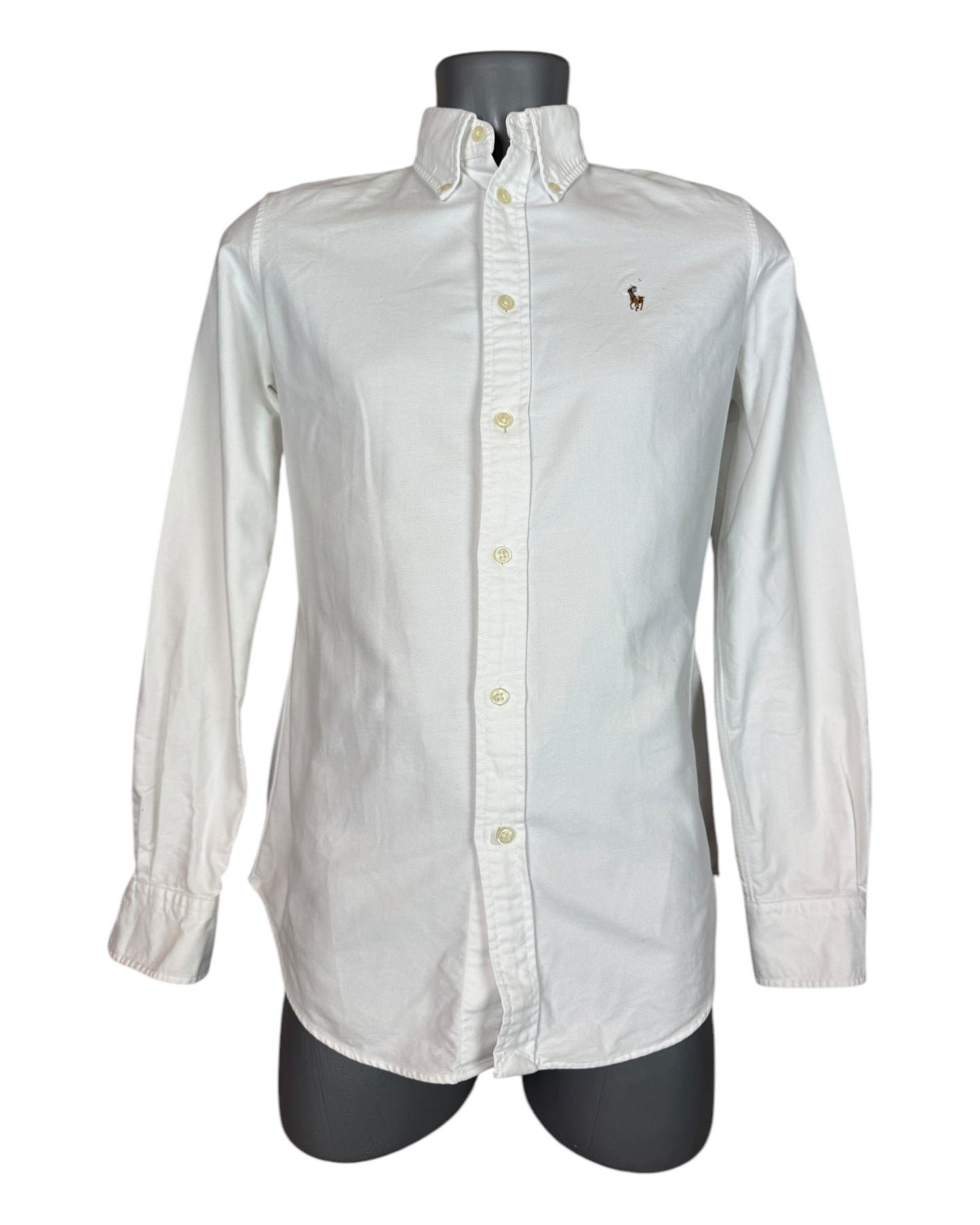 Polo Ralph Lauren Oxfordhemd Bluse weiß Größe S