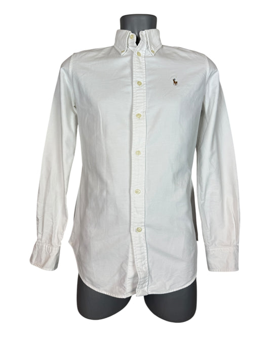 Polo Ralph Lauren Oxfordhemd Bluse weiß Größe S