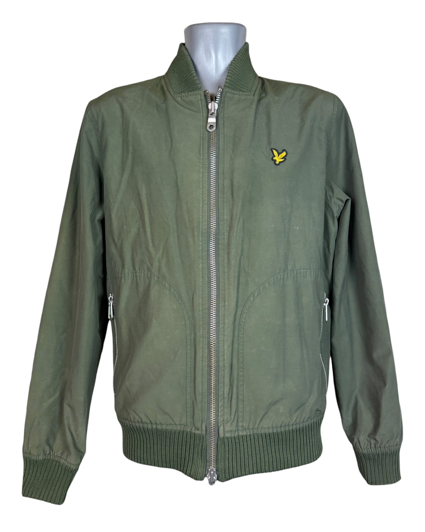 Lyle and Scott Bomberjacke khaki Größe M