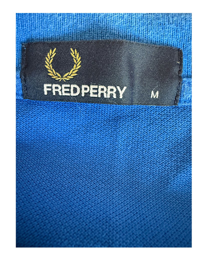 Fred Perry Poloshirt blau Größe M