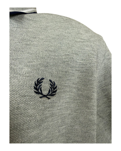 Fred Perry Poloshirt grau Größe L