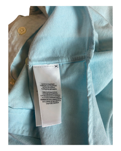 Polo Ralph Lauren Oxford shirt turquoise size L