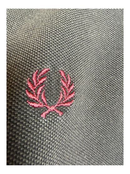 Fred Perry Poloshirt schwarz Größe L